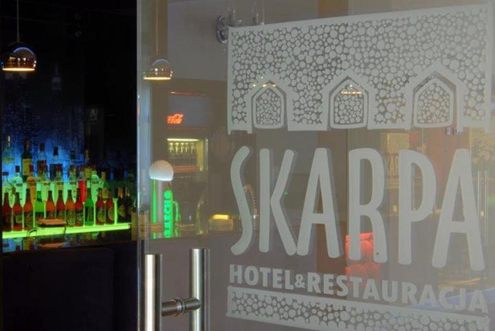 Hotel Skarpa Sejny Bagian luar foto